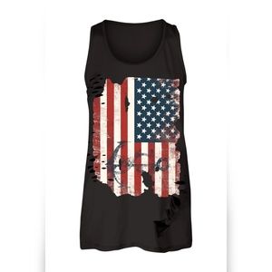American Flag tank top